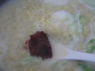 11、深夜食堂~年糕辣酱芝士方便面,加一勺辣酱