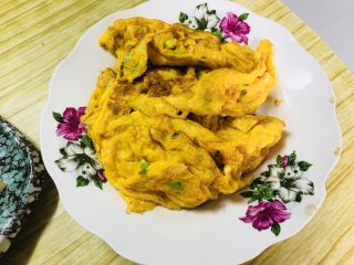 27、老北京春饼,炒好后的鸡蛋