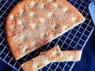 11、白芝麻佛卡夏,成品。