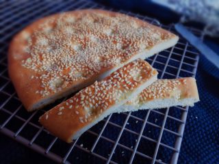 12、白芝麻佛卡夏,成品。