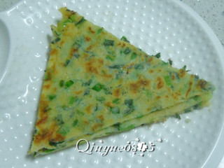 5、韭菜饼#健康美颜餐#,切任意形状