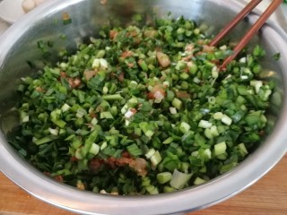 9、家庭版&肉三鲜混沌,加韭菜