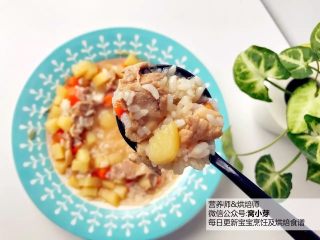 7、宝宝辅食：日式土豆炖肉,直接拌饭吃超级棒哦。
