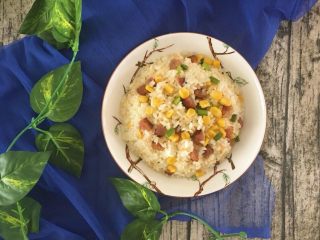 12、五分钟系列 腊肠炒饭,美味完成啦！