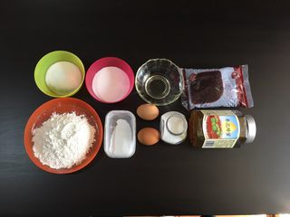 1、哆啦A梦铜锣烧,准备好所有食材