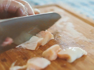 9、咖喱鸡taco杯,鸡肉切块