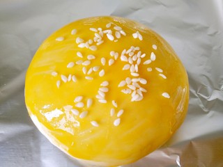 11、家庭版―汉堡包,再撒上黑白芝麻