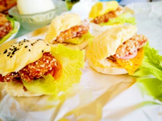 16、家庭版―汉堡包,来个大合照！