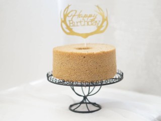 19、普洱茶牛奶戚风蛋糕,成品图