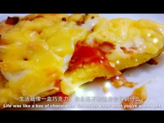 6、家庭美味培根披萨,烤好，香溢满屋，满满的幸福感！