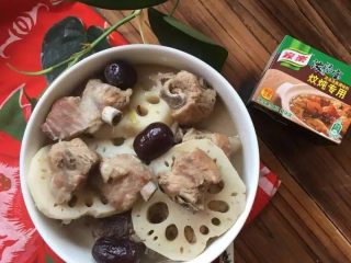 15、【排骨炖藕】滋补润燥,出锅享用吧