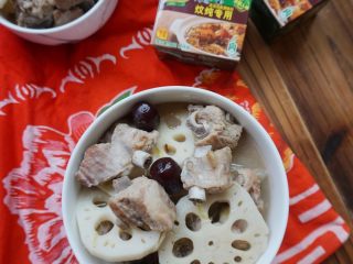 16、【排骨炖藕】滋补润燥,成品图