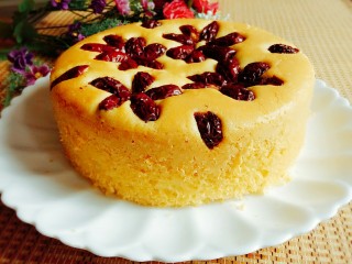 15、红枣南瓜发糕,出锅成品，美不美，是不是特别有食欲呢？