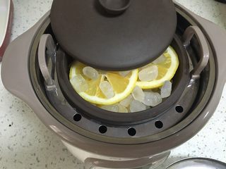 8、柠檬川贝膏,外胆加足水，选择甜品功能。