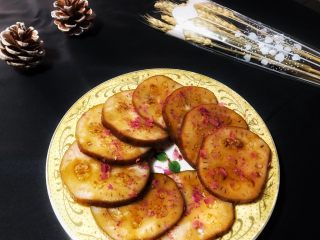 14、糯米糖藕,成品图。