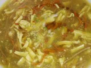 18、菜谱#虫草花银鱼豆腐羹#(创建于4/12~2017),成品图，OK，多味美。