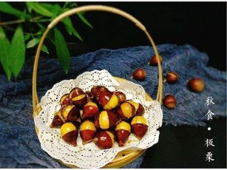 9、家庭版糖炒栗子,成品图