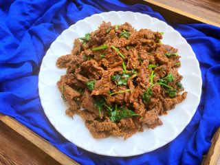 16、孜然牛肉,美味极了