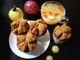 12、红糖开花发糕,超级简单,松软又美味的红糖开花发糕。