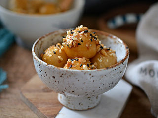 12、糖不甩,吃的时候也可拌匀