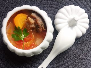 16、牛尾巴罗宋汤,完成