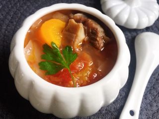 17、牛尾巴罗宋汤,完成