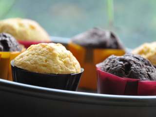 9、满福柔润（巧克力）蛋糕,晾凉后就可以食用啦~