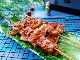 24、家庭版+铁板烧鱿鱼串家庭,成品图