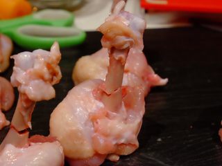 8、棒槌小鸡腿????,嗒啦 我给翅根又接好骨啦~~