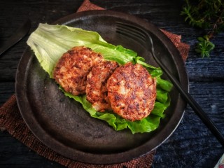 20、家庭汉堡牛肉坯制作,哦可了，搞定！