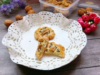 25、宫廷核桃酥,成品。