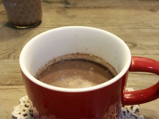 7、巧克力牛奶+奶盖,巧克力牛奶好啦