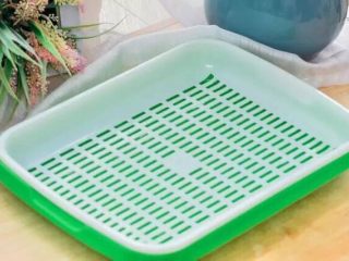 2、左三圈，右三圈——麦芽糖制作大图解,准备图中的托盘。