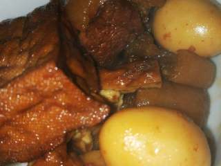 7、万能电饭锅卤猪脚,出锅啦????