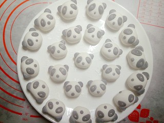15、熊猫汤圆～幸福团团圆圆,做了满满一大盘