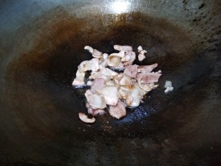 9、豆角焖面,小伙慢煎至出油