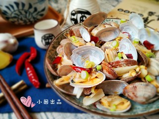 10、酒蒸蛤蜊――快手复刻美味,成品。小酌,下饭都是极好的!