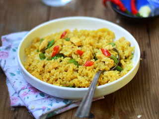 12、咖喱鸡丁炒饭,陈品