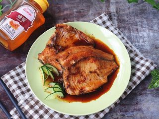 14、柠檬蜂蜜烤鱼排,成品