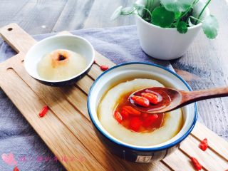 6、冰糖雪梨,成品