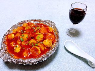 13、番茄福蛋,搭配着红酒别有一番滋味