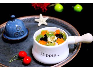 14、丝瓜蛋花海米羹,成品一