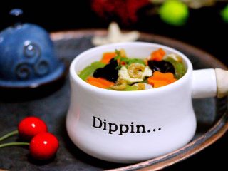 15、丝瓜蛋花海米羹,成品二