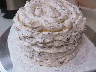 27、火爆ins的滴落蛋糕【奥利奥咸奶油蛋糕】,挤在蛋糕体外表