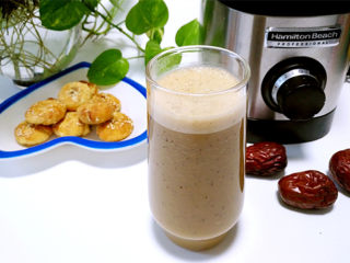 16、红枣枸杞豆浆,成品图