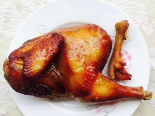 20、家庭烤鸡(烤箱版),成品图