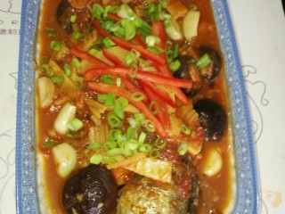 19、[鱼類]菜谱#双冬烧大黄鱼#(创建于2/3~2018),成品图。