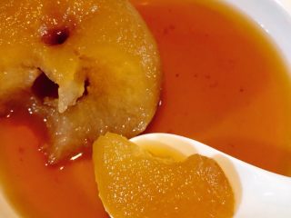 7、红糖雪梨,香甜爽口的红糖雪梨就做好了！