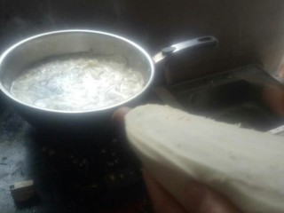 14、家庭版素臊子刀削面,肖面