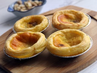 17、自制家庭版蛋挞,香浓美味呀！